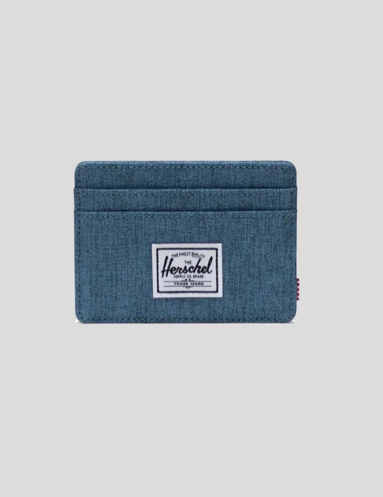 Monedero HERSCHEL charlie rfid wallet copen blue crosshatch